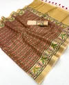 Patola By Girnar Viscose Cotton Weaving Patola Sarees